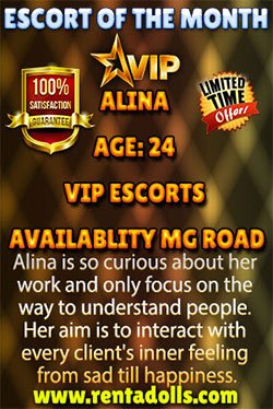 Bangalore escort of the month 